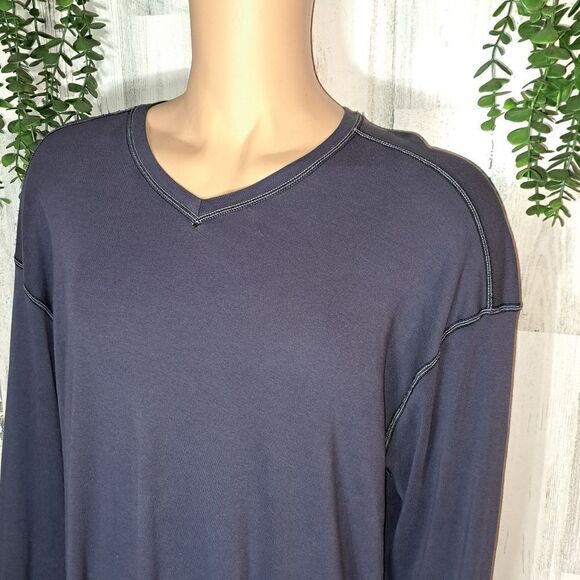 Agave Victoria Long Sleeve V Neck shirt - Picture 5 of 7